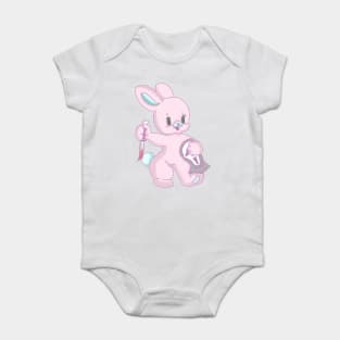 spooky bunny Baby Bodysuit